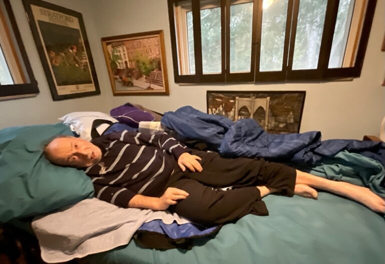 Hal ready for bed